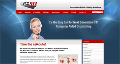 Desktop Screenshot of ez911inc.com